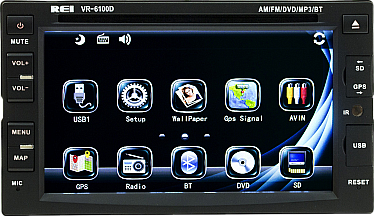 VR 6100D Multi Media Radio